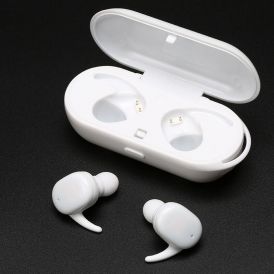 White Mini Wireless Earbuds Bluetooth
