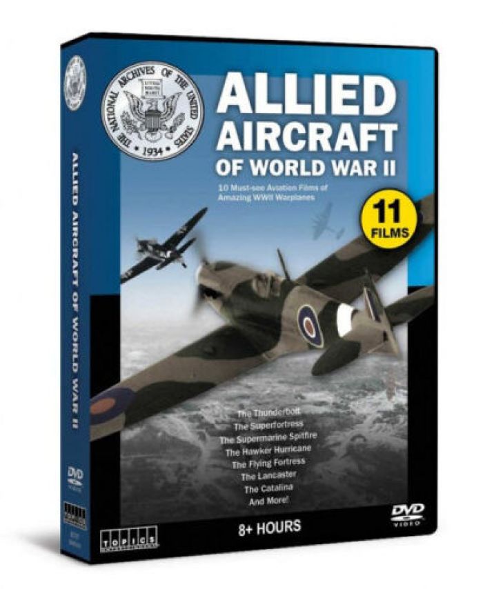 allied aircraft of world war ii dvd
