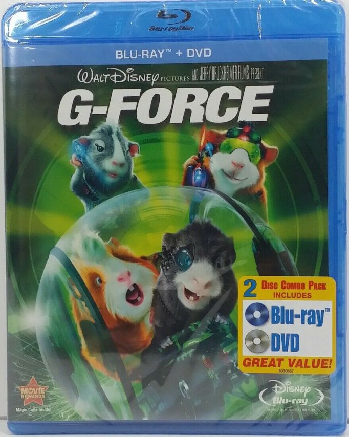 disney g-force blu ray n dvd