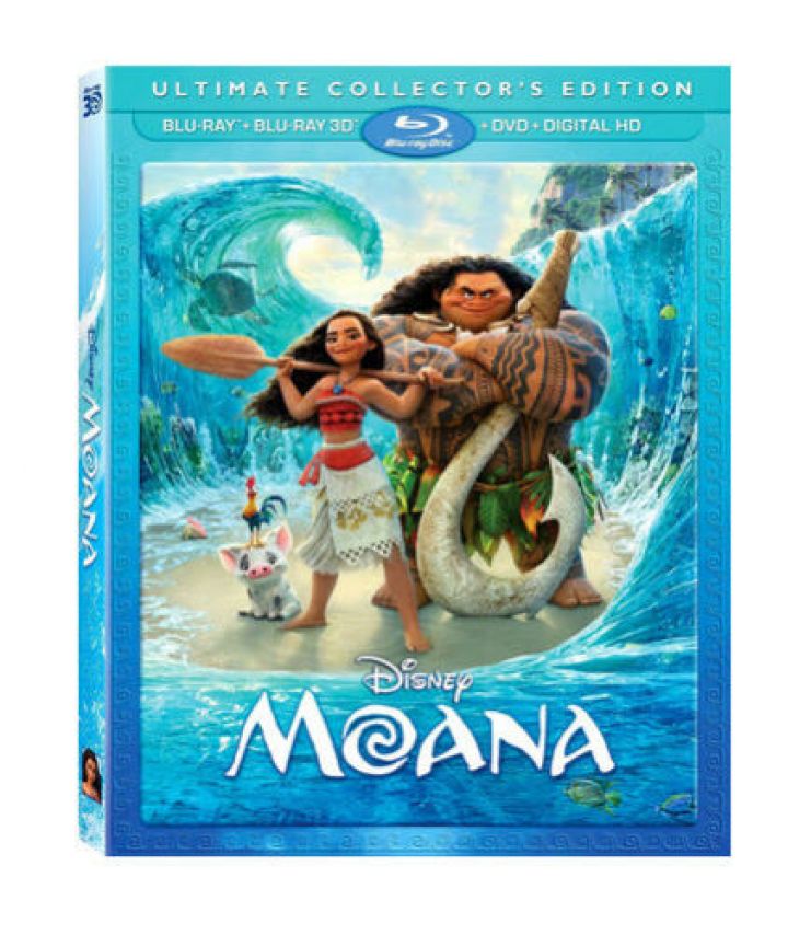 Moana Blu-ray 3d Blu-ray Dvd Digital Hd