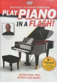 Play Piano In A Flash 4 Disk Set Dvd
