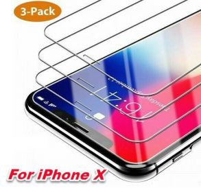 Iphone X Tempered Glass Screen Protector 3 Pack
