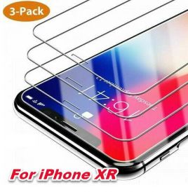 Iphone Xr Tempered Glass Screen Protector 3 Pack